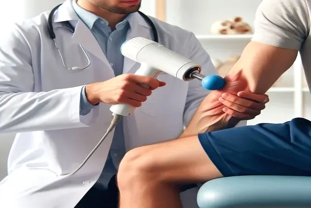 como curar la tendinitis con pistola de masaje